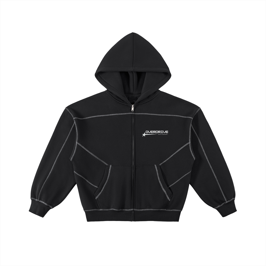 OVERDRIVE FOR RIDERS Zip Hoodie