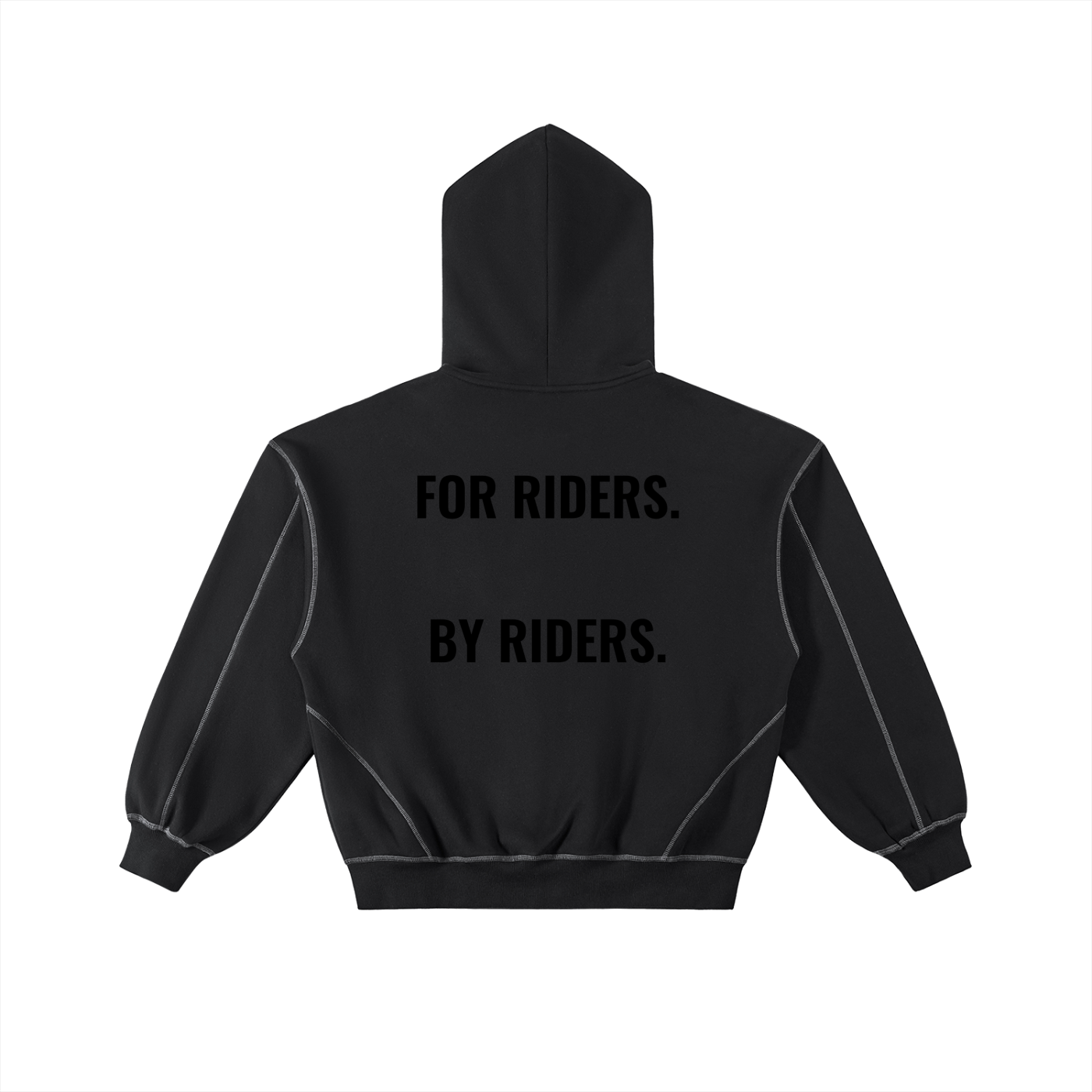 OVERDRIVE FOR RIDERS Zip Hoodie