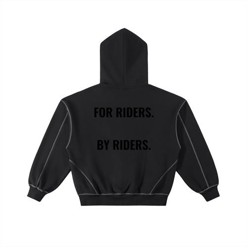 OVERDRIVE FOR RIDERS Zip Hoodie