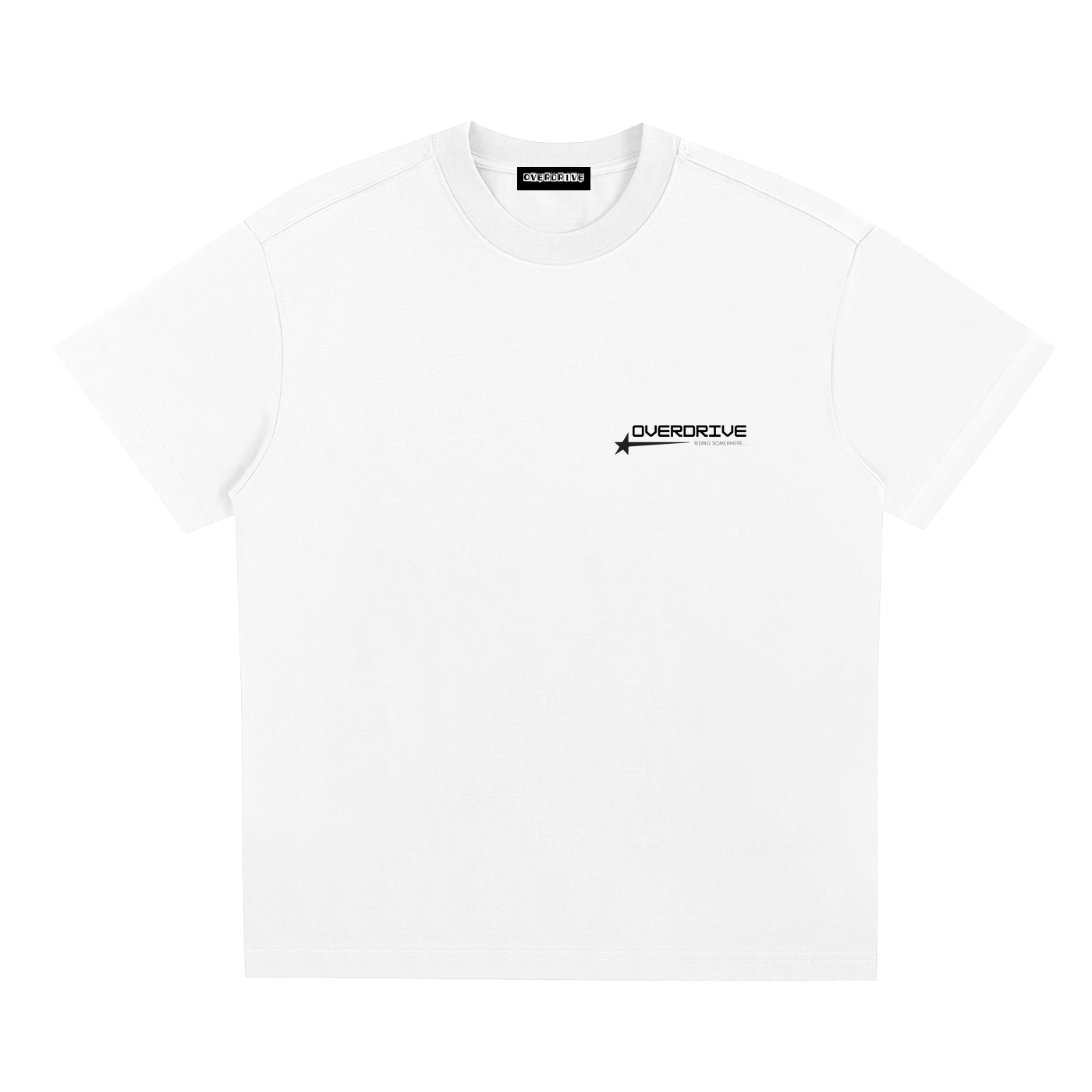 OVERDRIVE FOR RIDERS. BY RIDERS. Tee